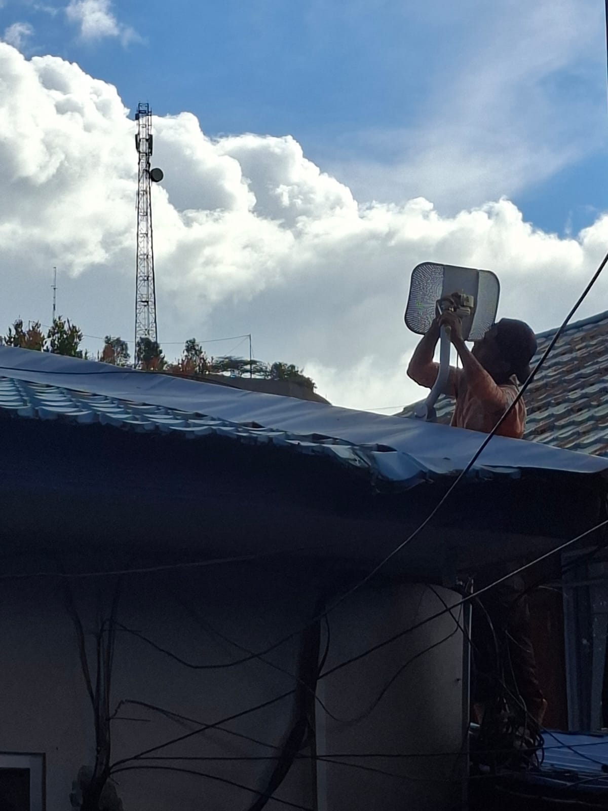 Perbaikan CCTV bendungan Waeapo