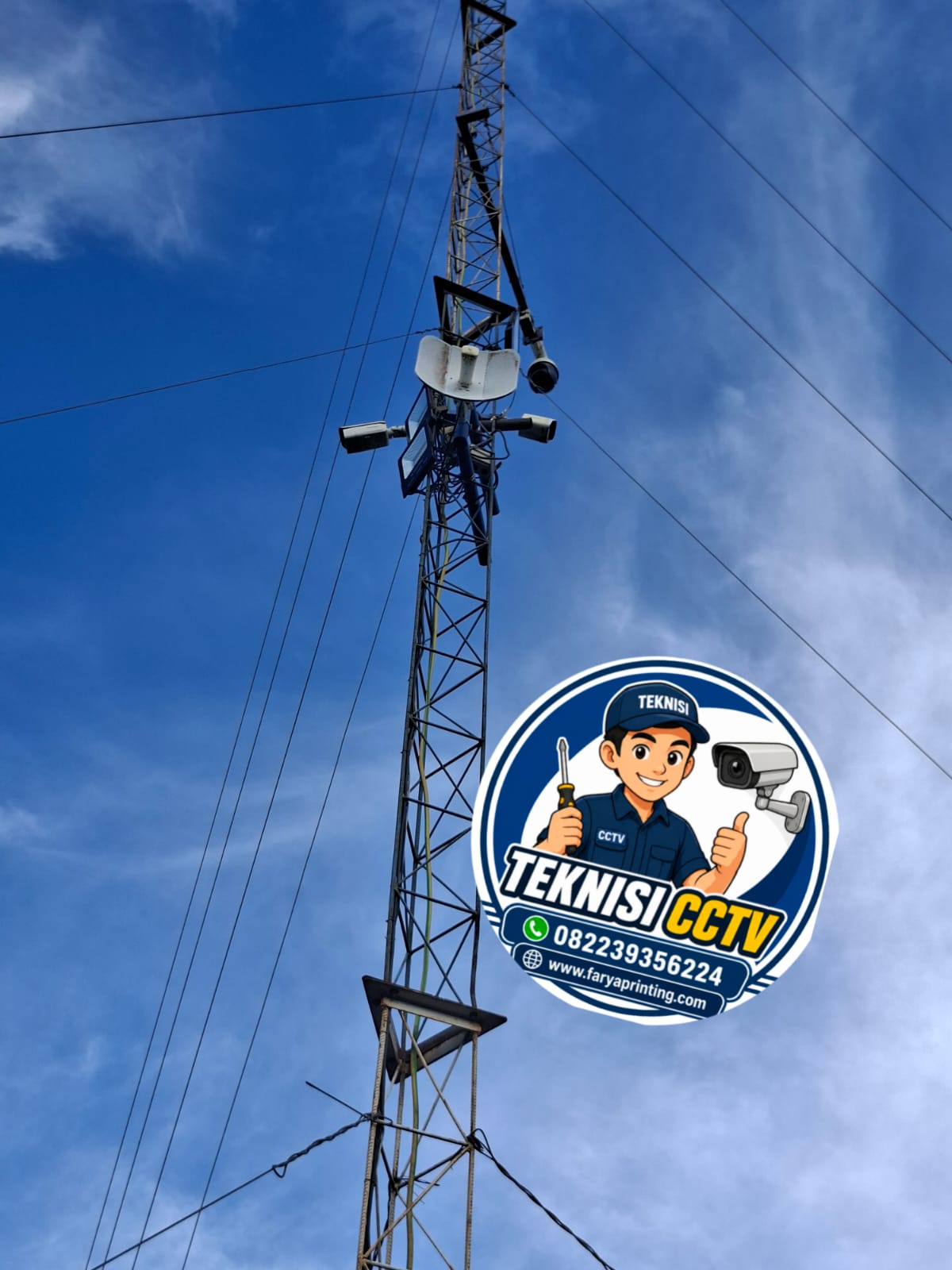 Salah satu tower