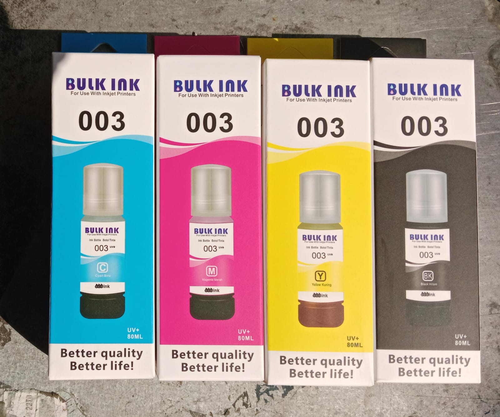 TINTA EPSON BULK INK 003 CMYK