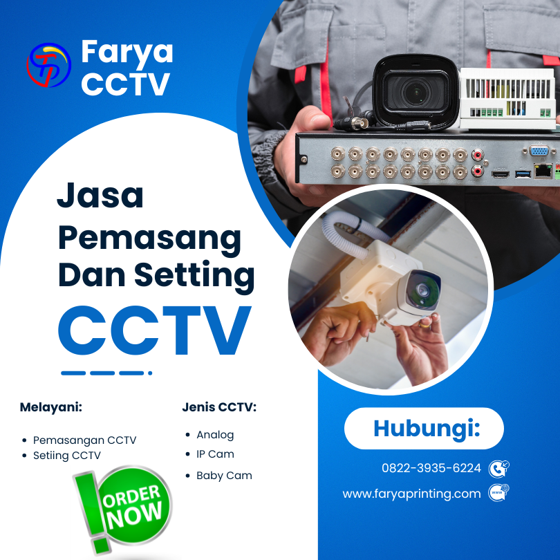 Jasa Pemasangan Dan Setting CCTV