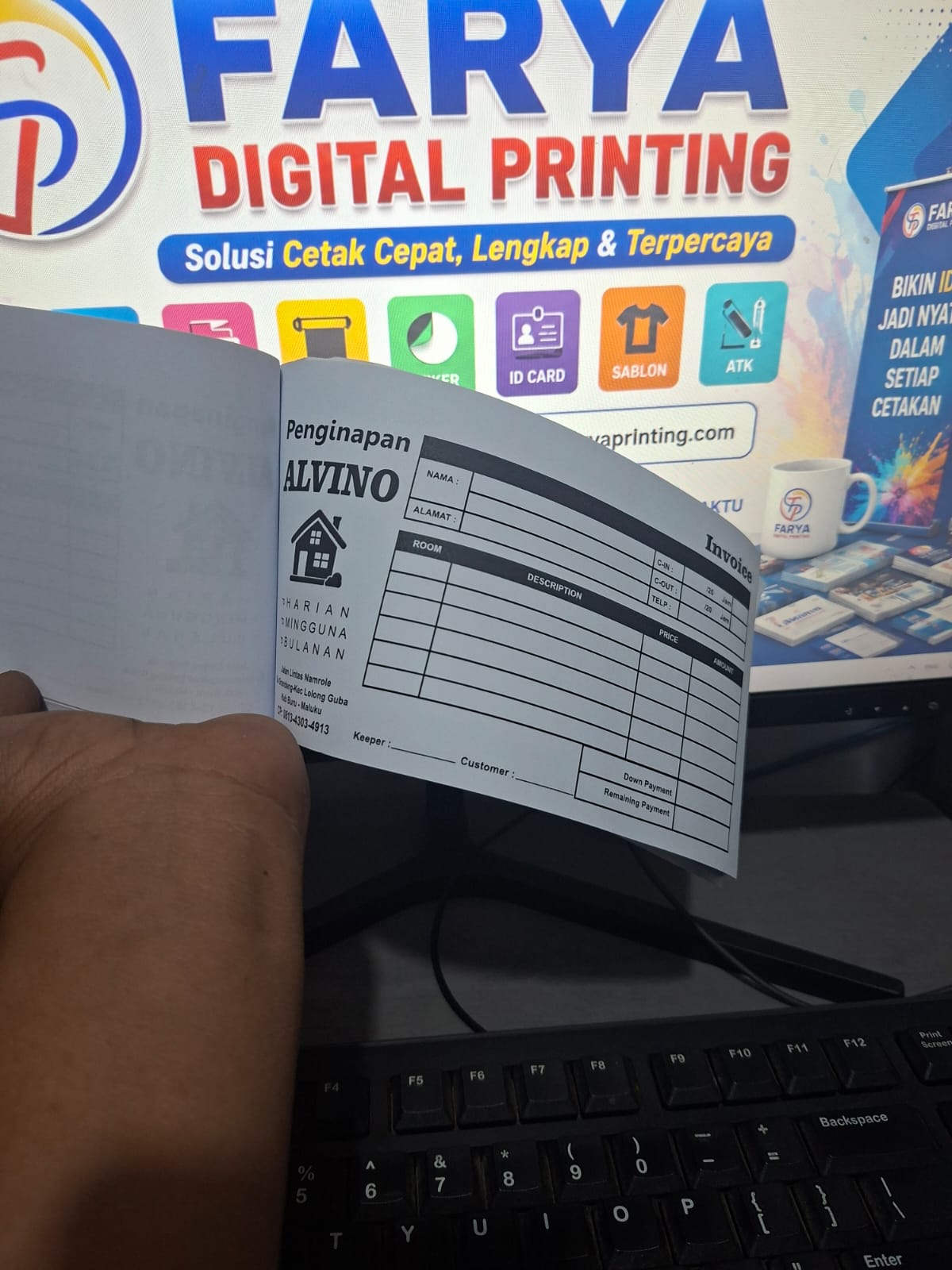 Cetak Nota / Invoice